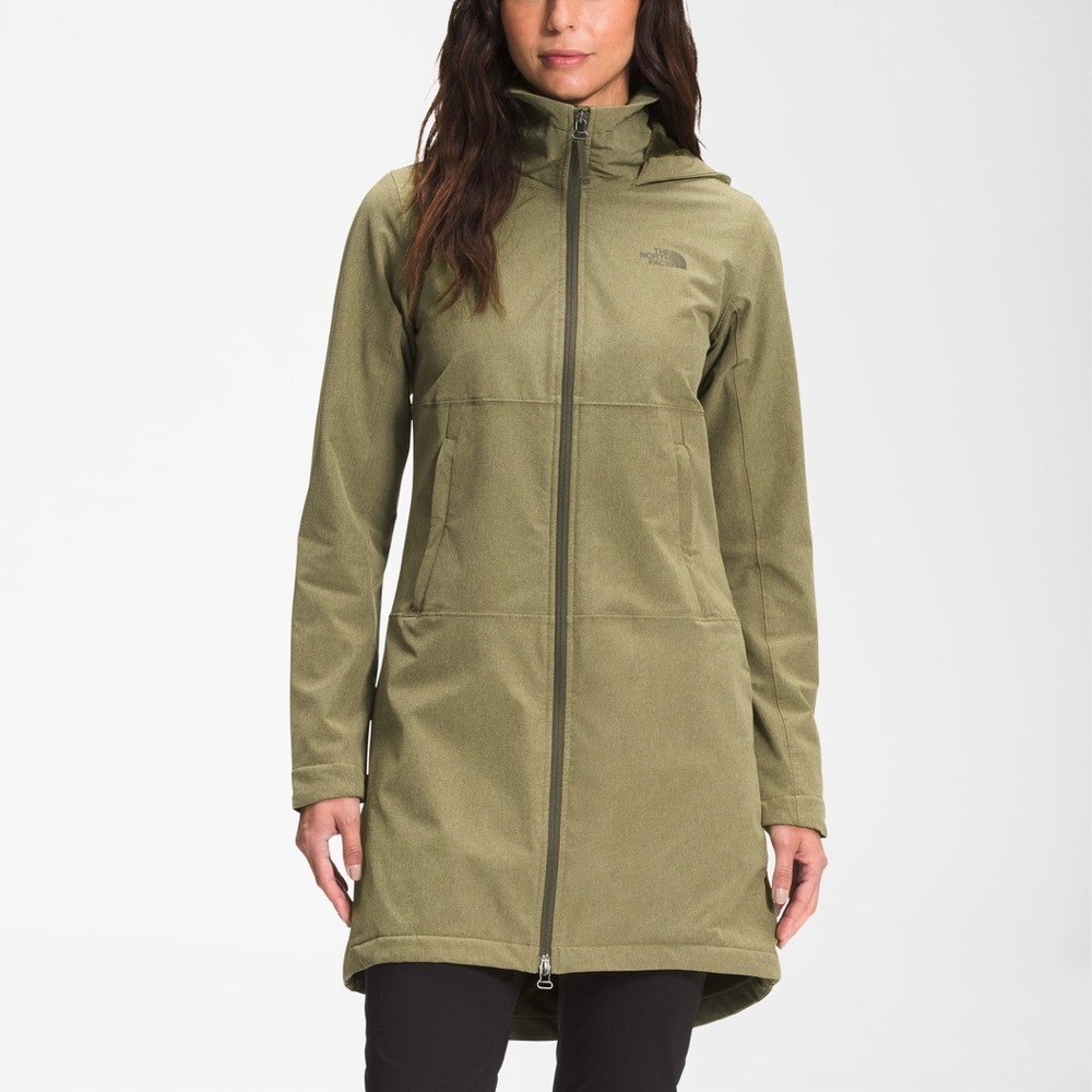 The‎ North Face SHELBE RASCHEL PARKA size small - Olive Green